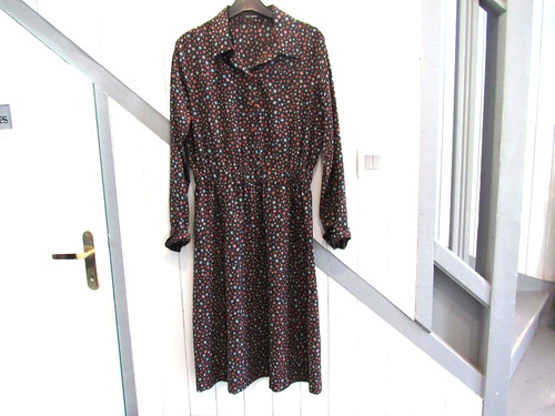 Robe longue imprimée - mi-longue, 38