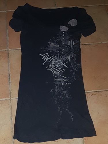 Robe tunique grise cop copine - robe,